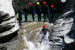 canyoning